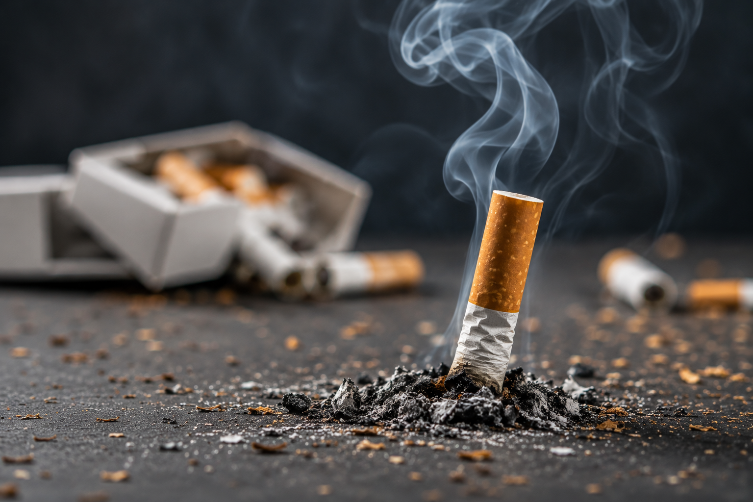 Tabac et vapoteuse